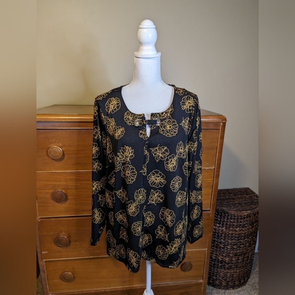 ZAC & RACHEL Classic Office Holiday Top Tunic Length